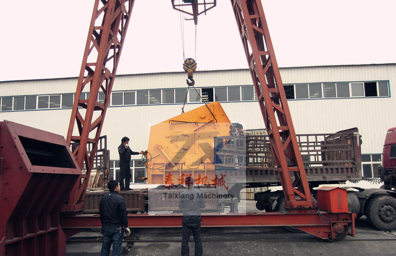 石料破碎生產線發(fā)貨現(xiàn)場